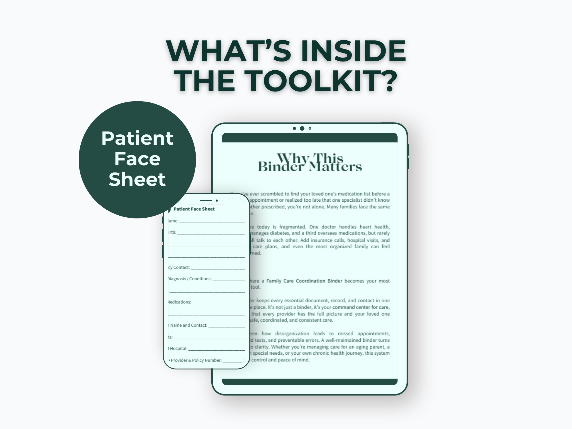 Care Coordination Binder Templates – Image 2