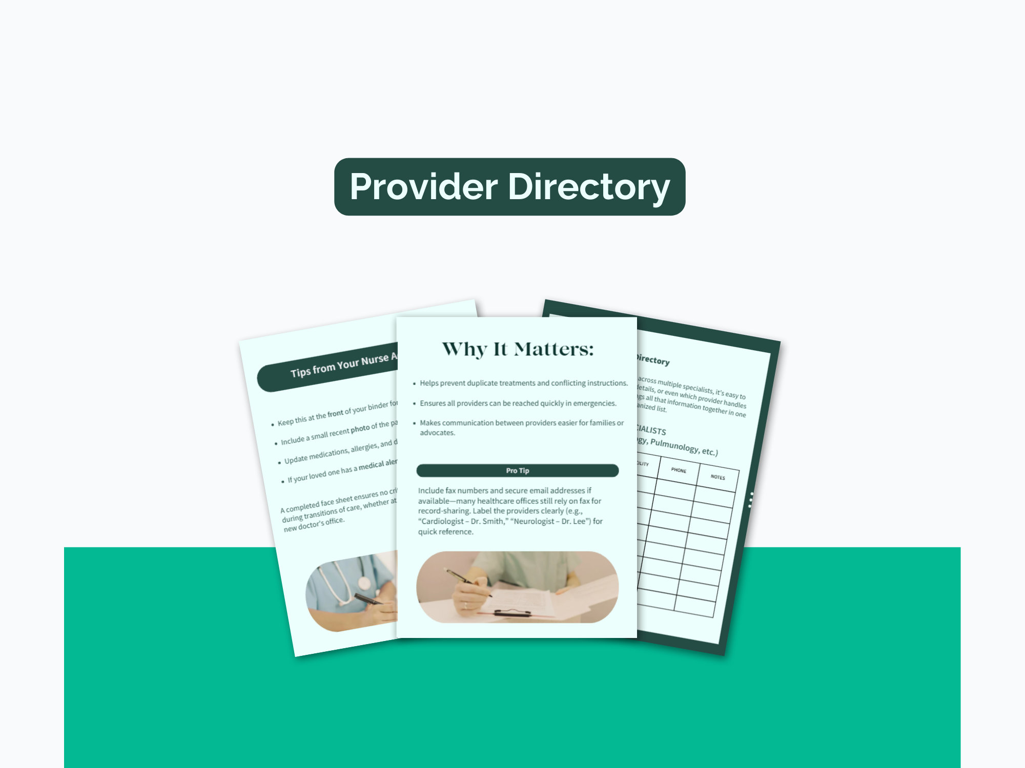 Care Coordination Binder Templates – Image 3