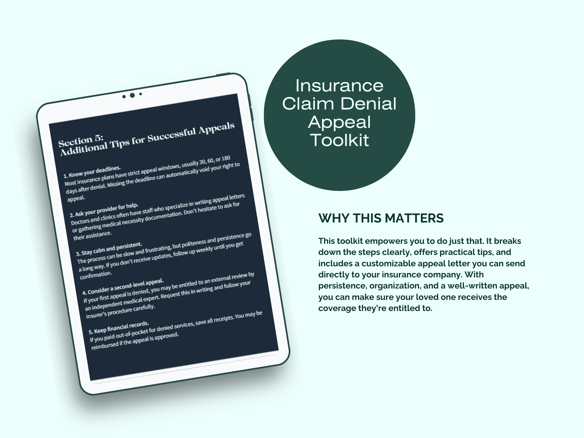 Insurance Claim Denial Appeal Toolkit – Image 6