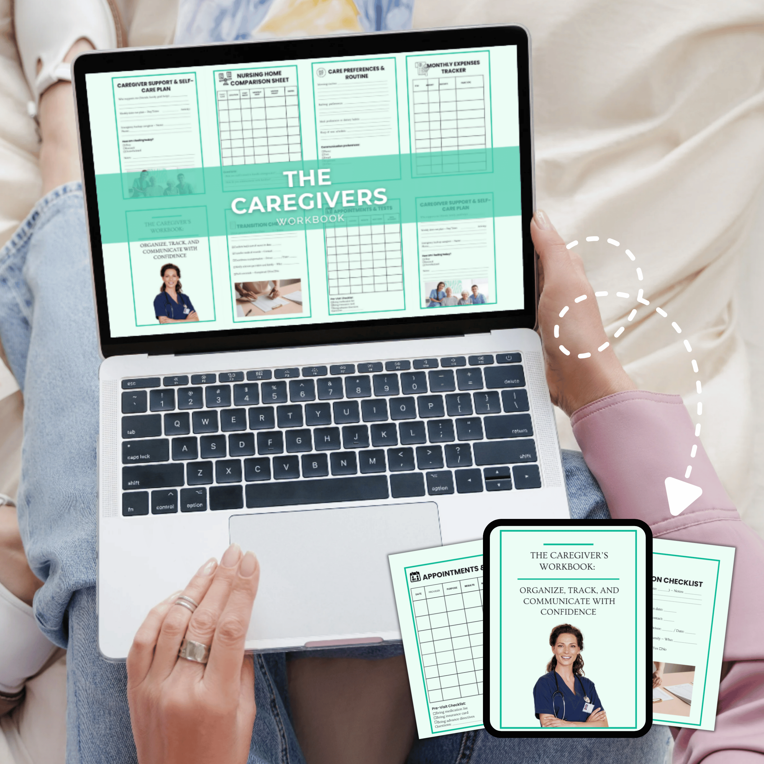 The Caregiver’s Workbook: Planner, Checklist & Care Plan Organizer – Image 6