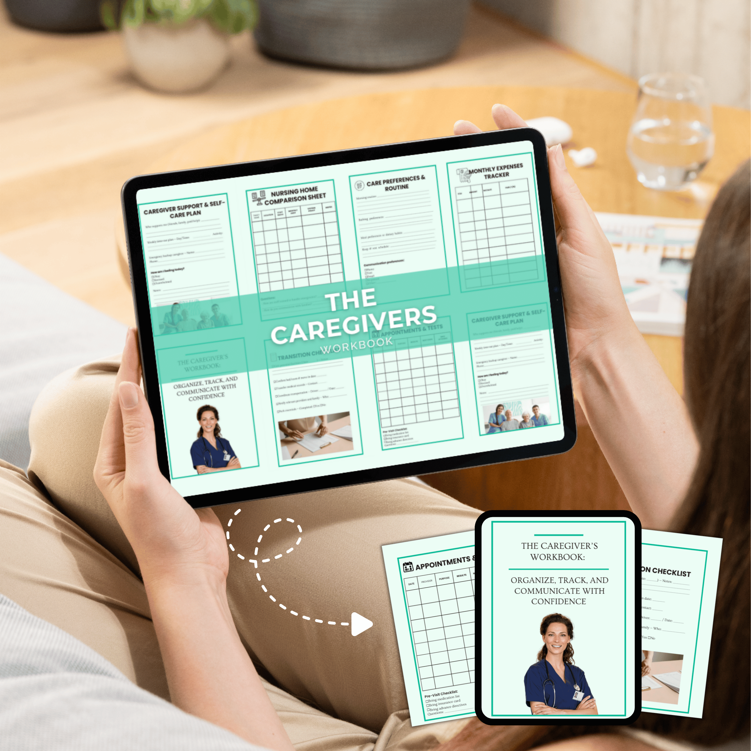 The Caregiver’s Workbook: Planner, Checklist & Care Plan Organizer – Image 9