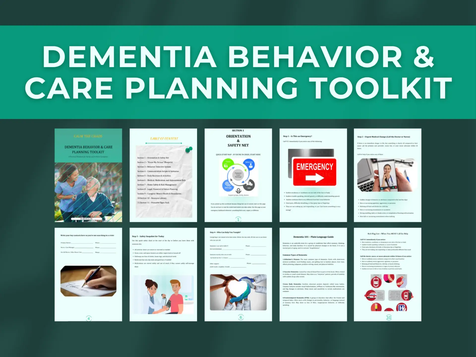 Dementia Behavior & Care Planning Toolkit – Image 5